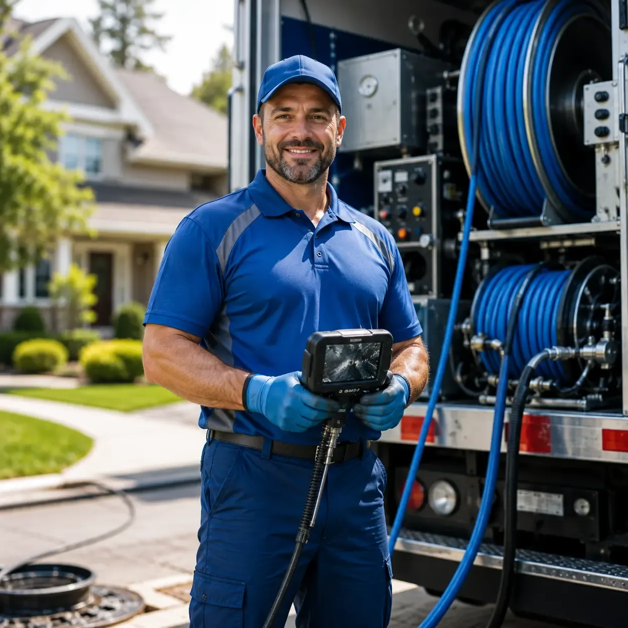 Local outdoor drain cleaning specialists in Golden, OK